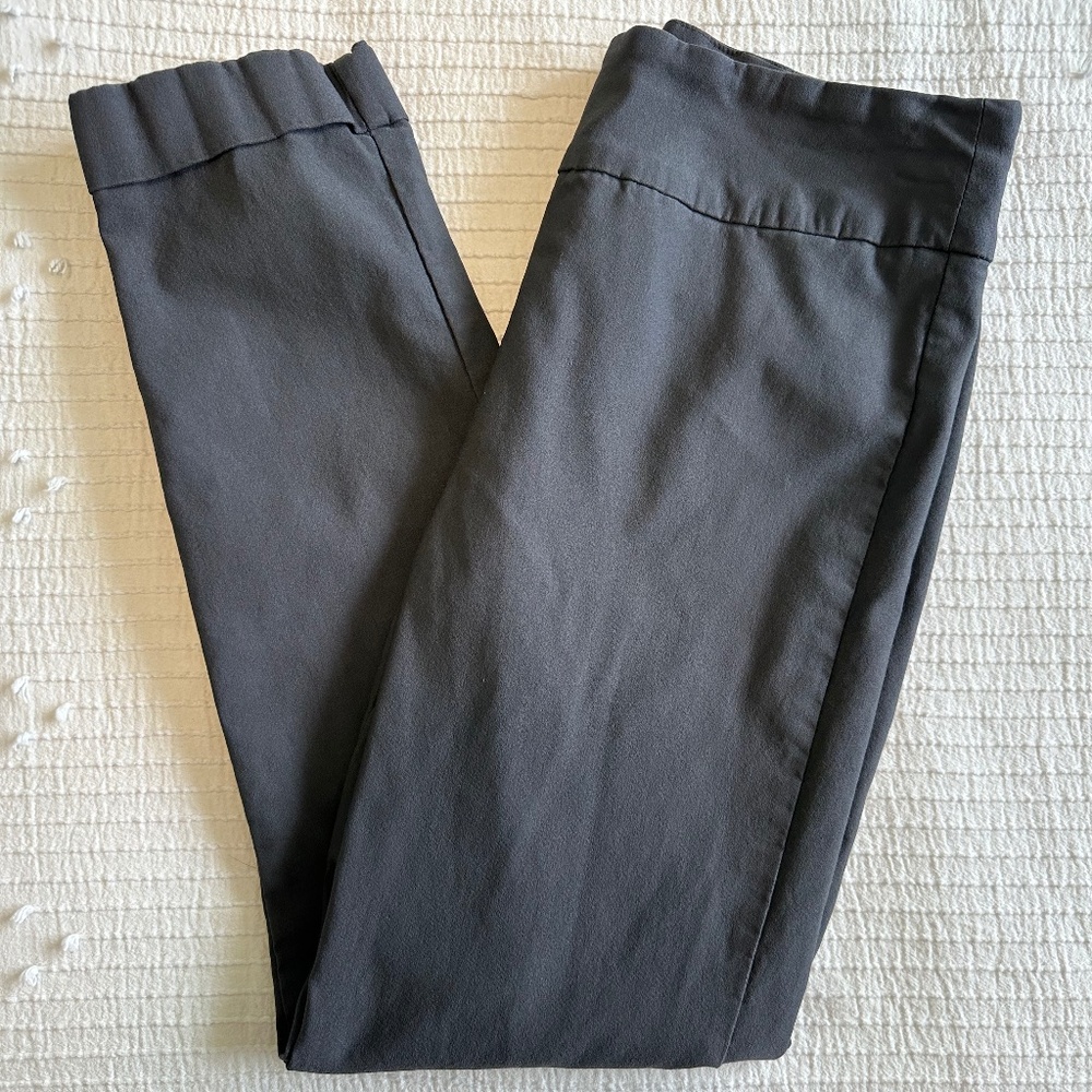 Grey Tribal Stretch Work Pants